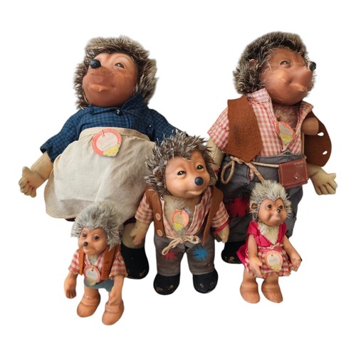Steiff mecki hedgehog family - mecki,
