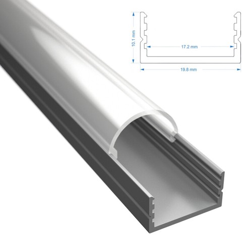 Profilo alluminio barra - in, |