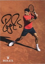 Roger Federer Cartolina
