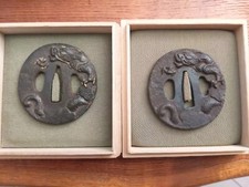 Tsuba Daisho- Honami School Japanese Antique