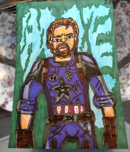 Disegno steve rogers capitan - disegno,