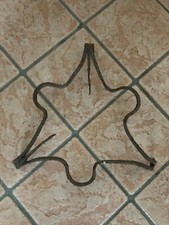 sottopentola treppiede antico ferro forgiato XIX secolo