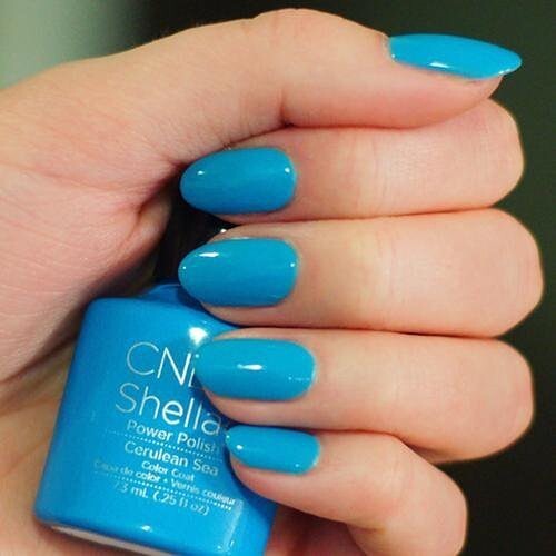 Cnd shellac cerulean sea - shellac,