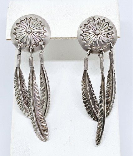 Orecchini vintage stile navajo - orecchini,