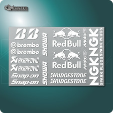 Adesivi sponsor tecnici moto