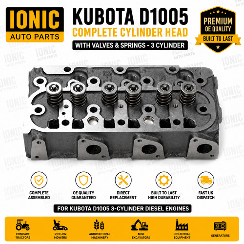 Testa cilindro completa kubota - cilindro,