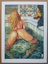 Stampa erotica Milo Manara -