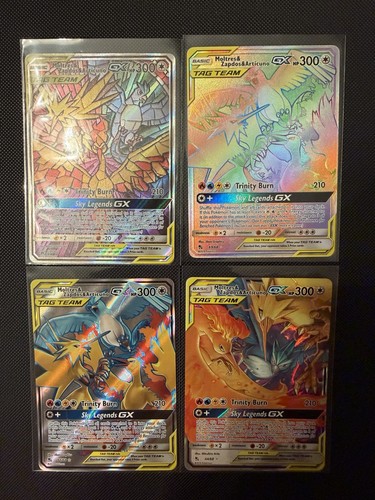 Lotto quattro carte pokémon - lotto,