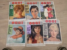 Lotto Rivista OGGI 1962 Tra