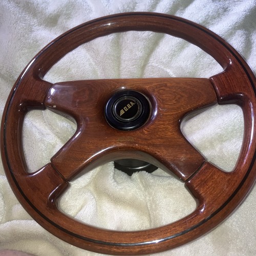 Volante legno oba con - in,