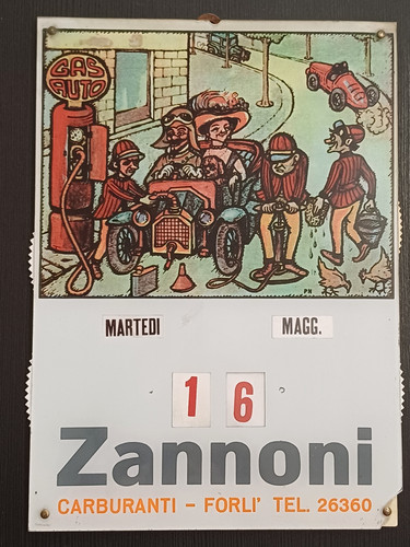 Zannoni carburanti calendario - carburanti,