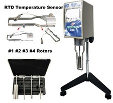 Viscosimetro Rotazionale Digitale Con Portata 1~2x10^5mPa.s Sensore Temp #1~#4 Rotori