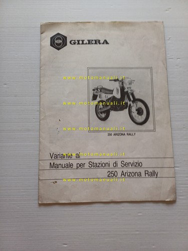 Gilera 250 arizona rally 1986 - gilera,