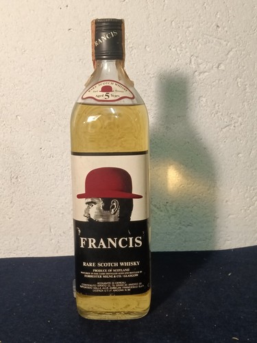 Scotch whisky francis - scotch, aged