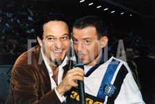 Foto vintage Italia, Claudio Bisio e Paolo Rossi, 1998, stampa 26x18 cm