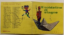 fiaba vintage COLLANA FOLLETTO ALLEGRO MALIPIERO IL SOLDATINO DI STAGNO 1971
