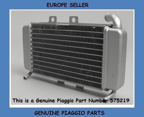 Radiatore originale piaggio - radiatore,