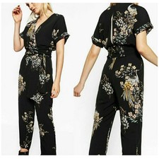 ZARA Floral Jumpsuit