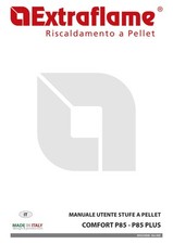 Manuale d'uso utente caldaia pellet Nordica Extraflame COMFORT P85