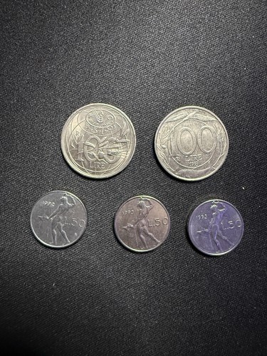 Lotto monete repubblica - 5,