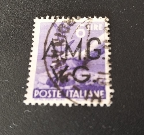 Trieste amg francobolli - amg,