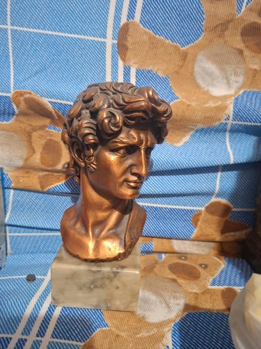 Scultura testa david - testa,