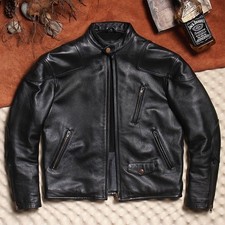 Giacca pelle moto invernale