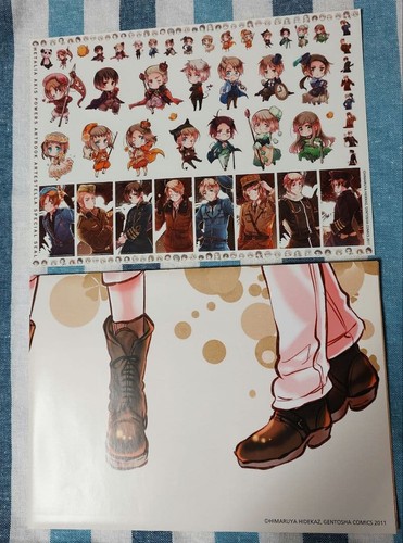Hetalia artbook appendici - hetalia,