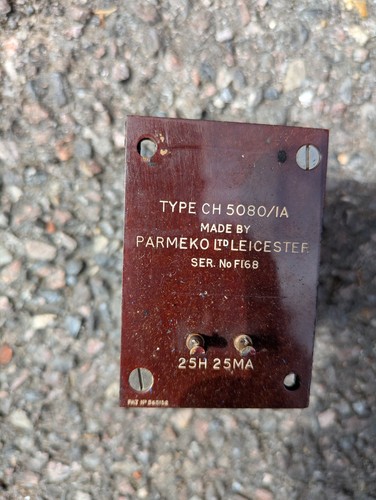 Parmeko 5080 choke - 25h, 25ma