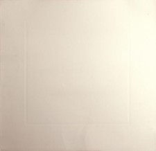 Turi Simeti stampa in rilievo firmata numerata grande ZERO Uecker Lucio Fontana