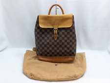 Zaino LOUIS VUITTON Damier Ebene Arlequin marrone N99038 TH0937 autentico LV