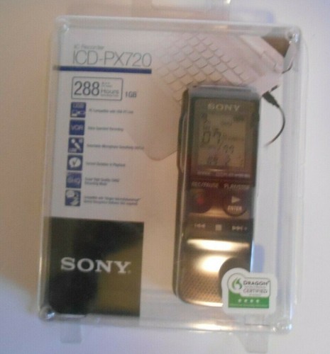 Sony recorder icd px720 new - ic, icd-px720