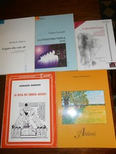  LIBRO:•	STOCK 5 LIBRI POESIA -CECCARELLI-GIULIANI -PALLONE ETC