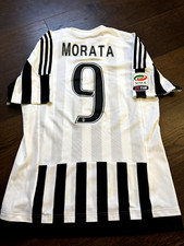 Maglia Juventus Morata Match worn indossata unwashed 2015-16 porte adidas