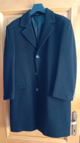 Giacca cappotto nero - , costine