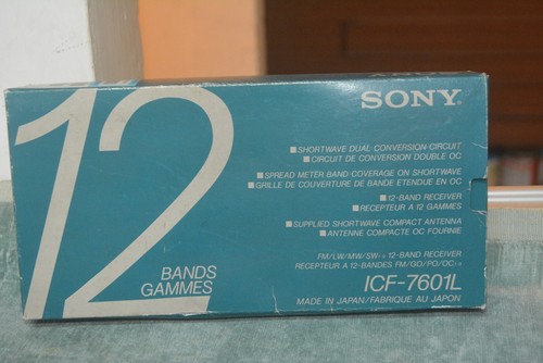 Sony icf 7601l radio - sony, icf-7601l,