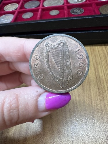 Moneta irlanda penny - 1, 1966