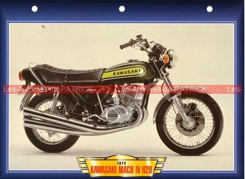 Kawasaki 750 mach h2b h2 - kawasaki,