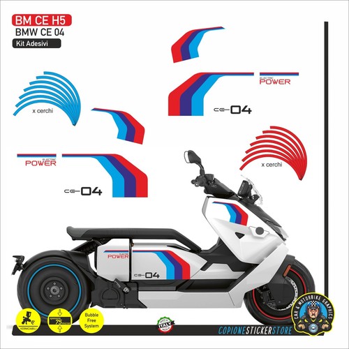 Fairings and rims - sticker, set