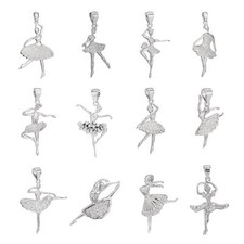 Collana ciondolo ballerina