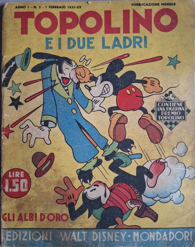 Topolino due ladri albi - i,