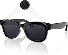 Occhiali Smart Camera con HD 8MP, Batteria 7H, Memoria 32GB, Obiettivo UV400