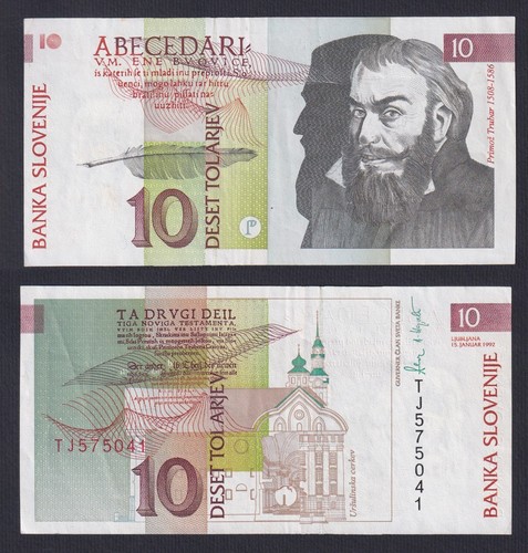 Banconota slovenia tolarjev - banconota,