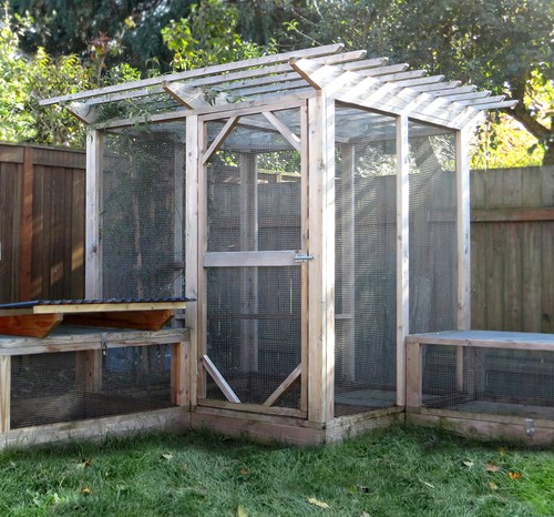 Chicken run plans the - plans:, garden
