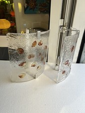 COPPIA DI GRANDI APLIQUES 70s