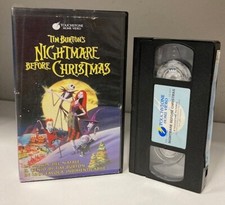 VHS Nightmare Before Christmas - VIDEOCASSETTA USATA - ITA