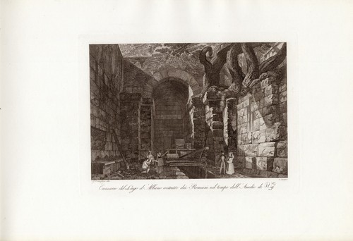 Emissario del lago - del,