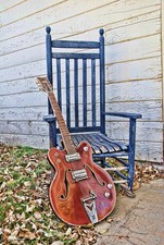 GRETSCH BLUES GUITAR insegna