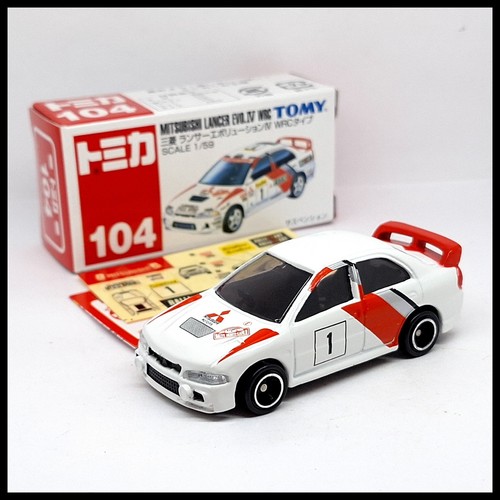 Tomica 104 mitsubishi lancer - 104,