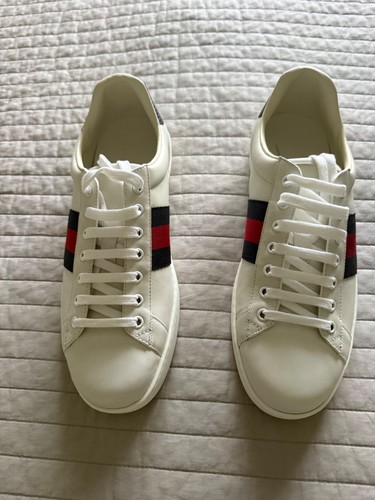 Gucci ace leather - leather, low